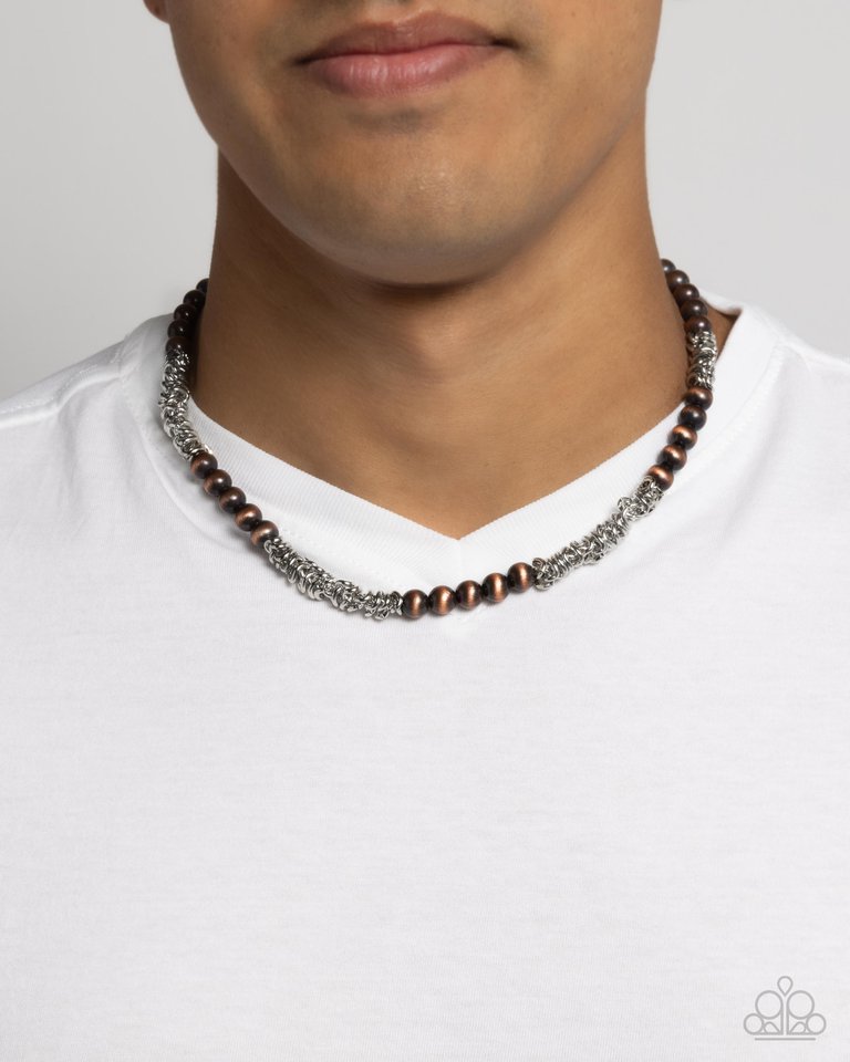 Chained Consistency - Multi - Paparazzi Necklace Image