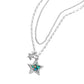 Stackable Stars - Green - Paparazzi Necklace Image