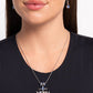 Anchored Accent - Paparazzi Necklace Image