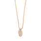 End Zone Elegance - Gold - Paparazzi Necklace Image
