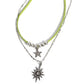 Stellar Sojourn - Green - Paparazzi Necklace Image