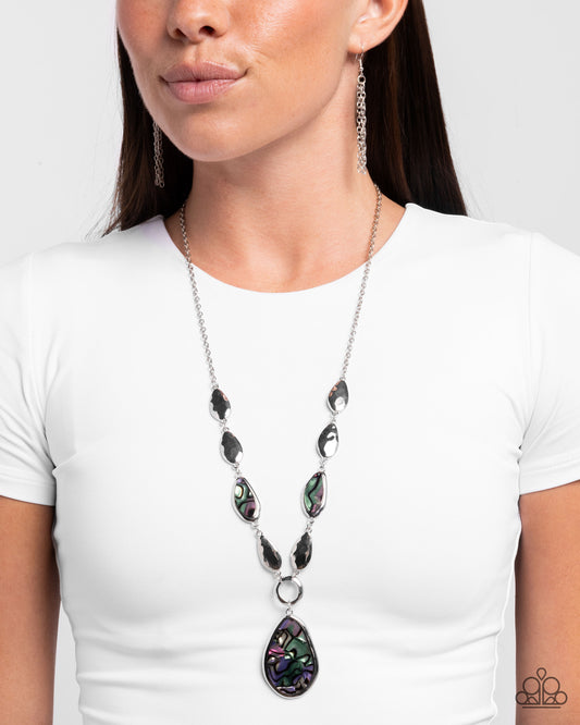 Abstract Abalone - Paparazzi Necklace Image