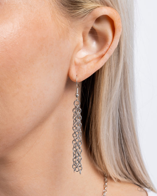 Abstract Abalone - Pink - Paparazzi Necklace Image