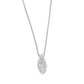 End Zone Elegance - White - Paparazzi Necklace Image