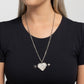 Emotional Edge - White - Paparazzi Necklace Image