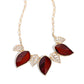 Leafy Leader - Brown - Paparazzi Necklace Image