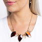 Leafy Leader - Brown - Paparazzi Necklace Image