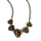 Blatant Botanicals - Brass - Paparazzi Necklace Image