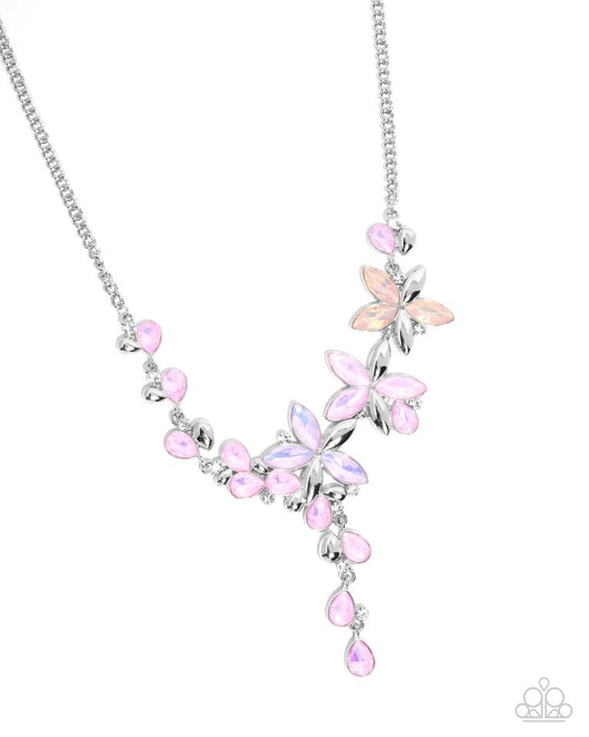 Vibrant Valley - Pink - Paparazzi Necklace Image