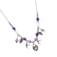 Flight of the Sparrow - Purple - Paparazzi Necklace Image