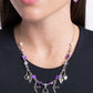 Flight of the Sparrow - Purple - Paparazzi Necklace Image