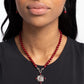 Athenian Affection - Red - Paparazzi Necklace Image