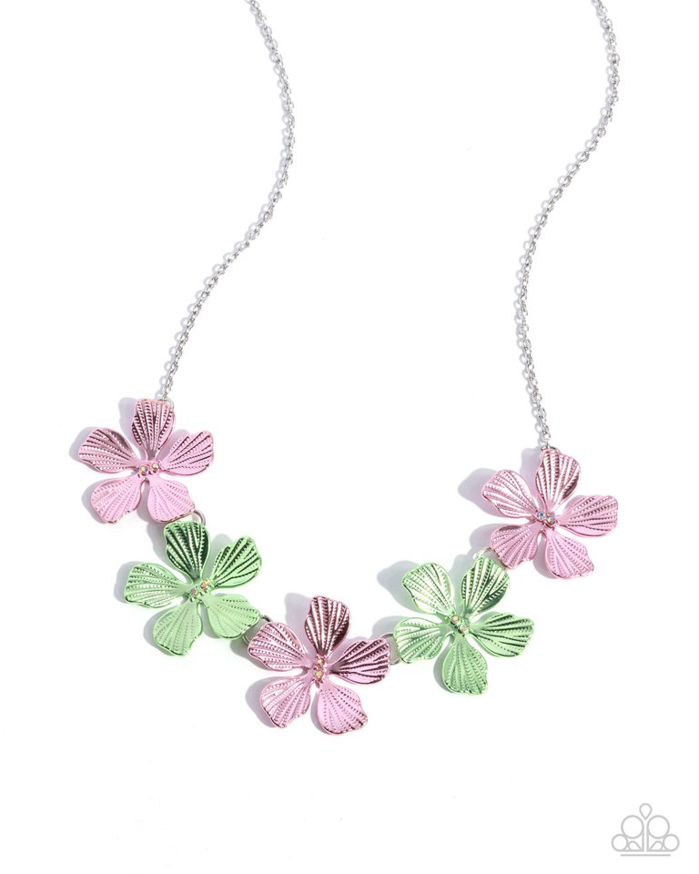 Featured Finesse - Pink - Paparazzi Necklace Image