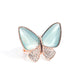 Fluttering Flex - Copper - Paparazzi Ring Image