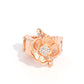 Floral Fact - Copper - Paparazzi Ring Image