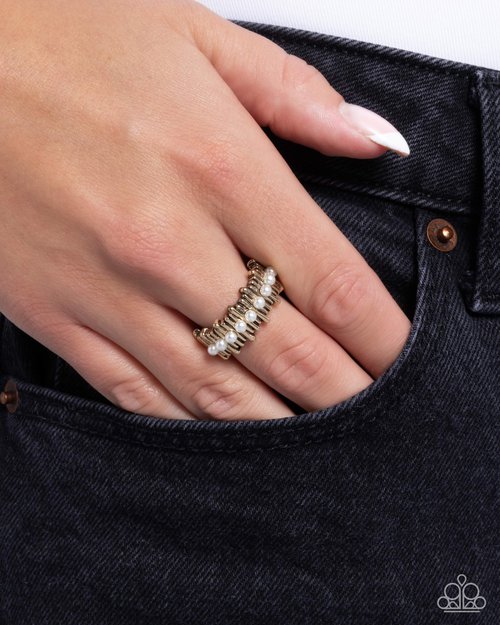 Pearly Provision - Paparazzi Ring Image