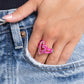 Hybrid Heart - Pink - Paparazzi Ring Image