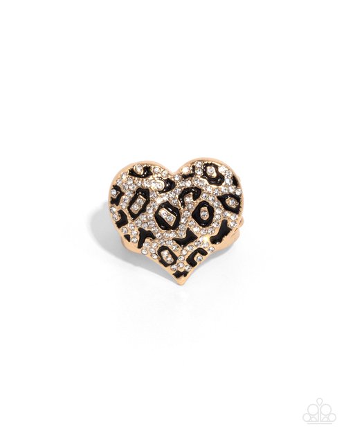 Cheetah Cameo - Paparazzi Ring Image