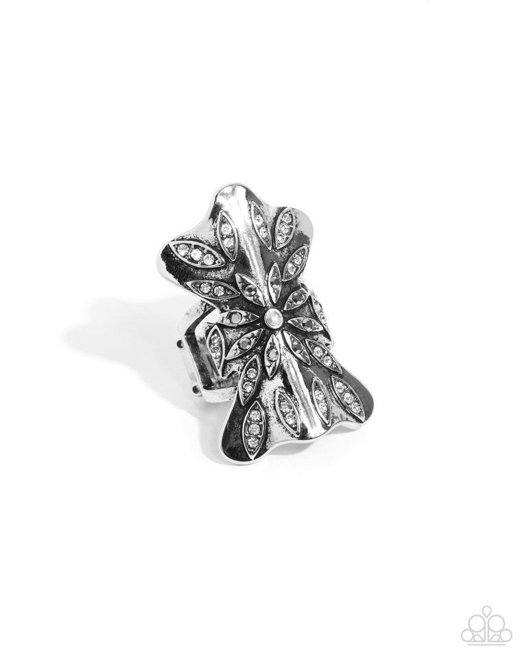 Different Dazzle - Silver - Paparazzi Ring Image