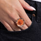 Antique Adornment - Copper - Paparazzi Ring Image