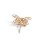 Dragonfly Depth - Gold - Paparazzi Ring Image
