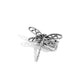 Dragonfly Depth - Silver - Paparazzi Ring Image