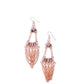 Fringe Fantasy - Copper - Paparazzi Earring Image