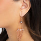 Fringe Fantasy - Copper - Paparazzi Earring Image