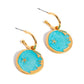 South Star - Blue - Paparazzi Earring Image