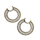 Set the Scene - Brass - Paparazzi Earring Image
