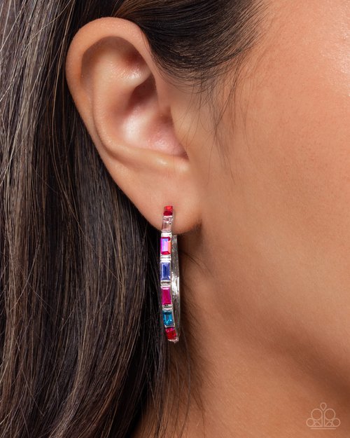 Carnival Chic - Paparazzi Earring Image