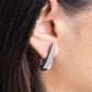Positive Change - Silver - Paparazzi Earring Image