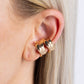Competitive Advantage - Gold - Paparazzi Earring Image