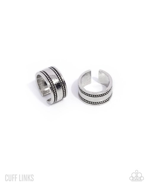 Standard Pressure - Silver - Paparazzi Earring Image