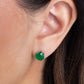 Simply Sublime - Green - Paparazzi Earring Image