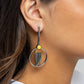 Feathered Future - Yellow - Paparazzi Earring Image