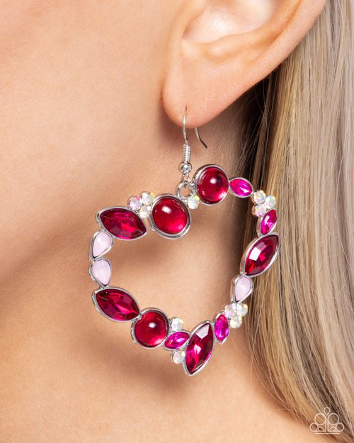 Heart Hierarchy - Paparazzi Earring Image