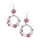 Wreathed Waikiki - Pink - Paparazzi Earring Image