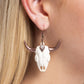 Southwestern Skull - Paparazzi Earring Image