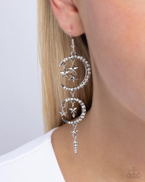 Celestial Cascade - Paparazzi Earring Image