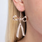 Dapper Delivery - Gold - Paparazzi Earring Image