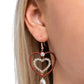 Soft and Sweet - Red - Paparazzi Earring Image