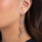 Seize the Sway - Silver - Paparazzi Earring Image