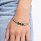 Pointed Production - Green - Paparazzi Bracelet Image