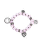 Filigree Finesse - Pink - Paparazzi Bracelet Image
