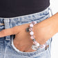 Filigree Finesse - Pink - Paparazzi Bracelet Image