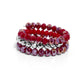Memorable Makeover - Red - Paparazzi Bracelet Image