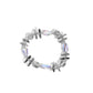 Reflective Ritardando - Silver - Paparazzi Bracelet Image