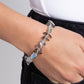 Reflective Ritardando - Silver - Paparazzi Bracelet Image