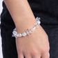 Reflective Ritardando - White - Paparazzi Bracelet Image